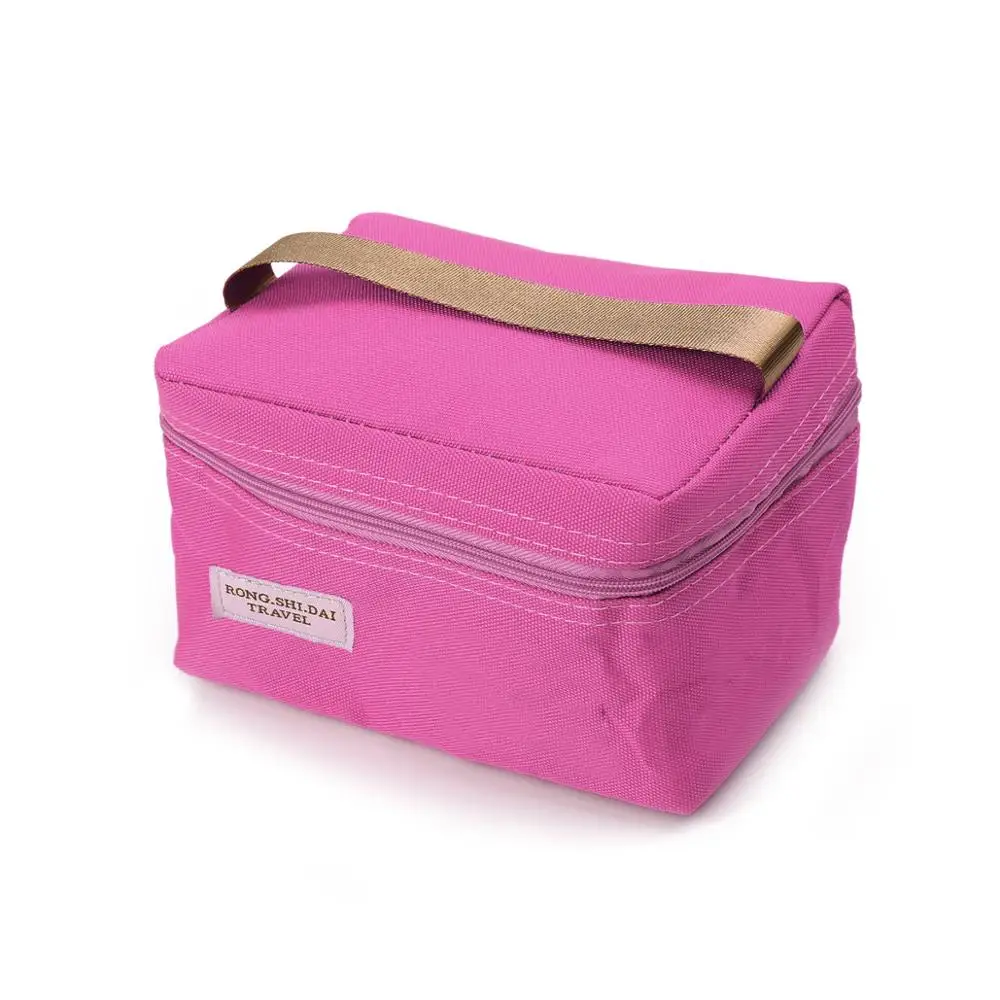 New trendy Portable Thermal Travel Picnic Lunch Box Storage Bag Waterproof Picnic Carry Tote Lunchbags Green Blue Gray Rose Red
New trendy Portable Thermal Travel Picnic Lunch Box Storage Bag Waterproof Picnic Carry Tote Lunchbags Green Blue Gray Rose Red