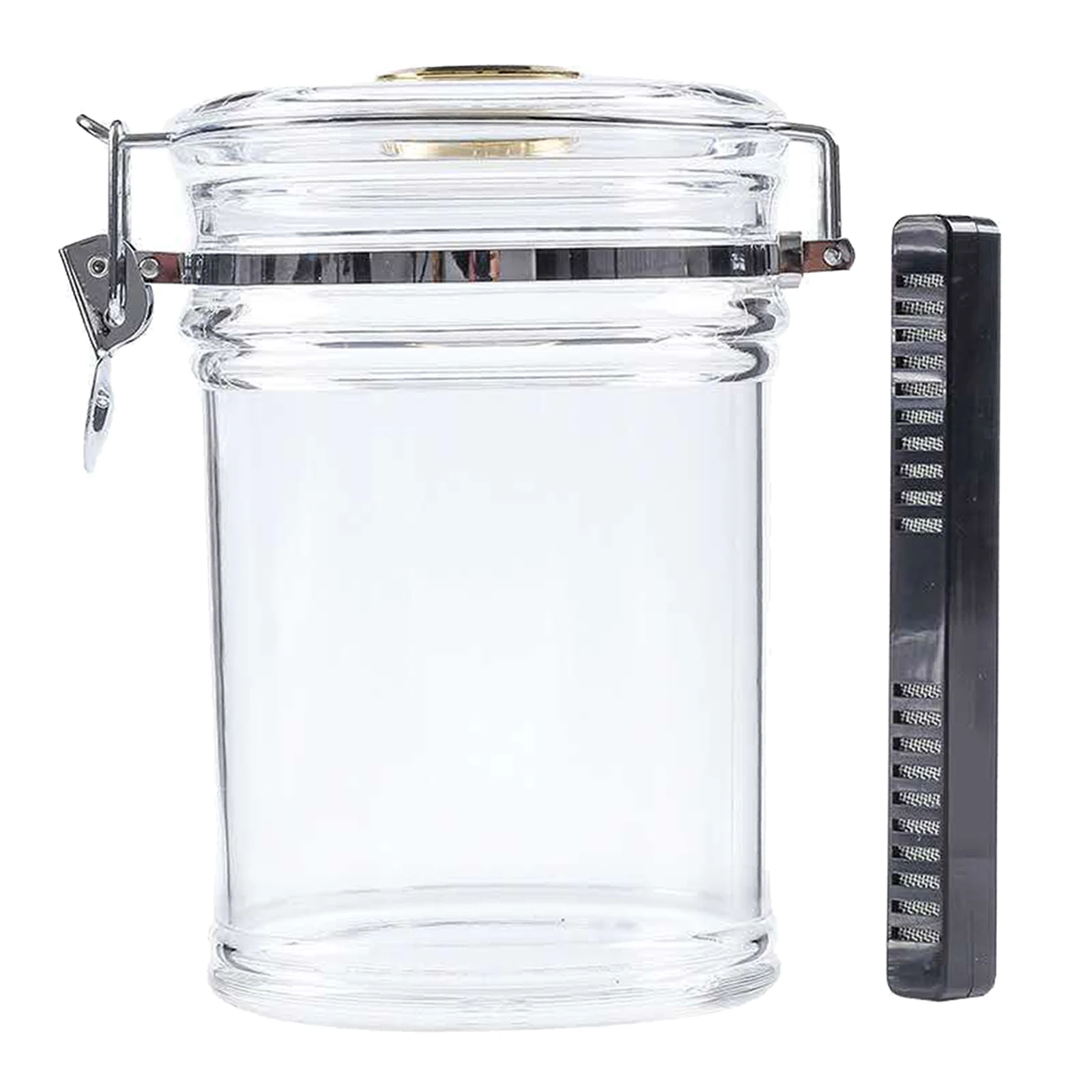 Acrylic Moisture Jar with Humidifier, Cigar Humidor, Rectangle Humidifier Included Hygrometer, Tobacco Tin Can Humidifier 
Acrylic Moisture Jar with Humidifier, Cigar Humidor, Rectangle Humidifier Included Hygrometer, Tobacco Tin Can Humidifier