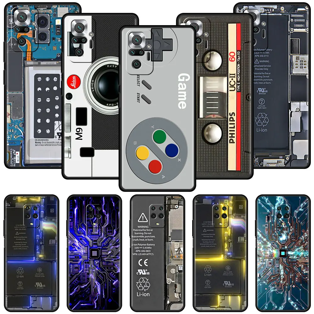 Main Circuit Board Case for Xiaomi Poco X3 NFC M3 Pocophone F1 F3 GT Redmi K40 Pro For Mi 10T Pro Soft Phone Cover
Main Circuit Board Case for Xiaomi Poco X3 NFC M3 Pocophone F1 F3 GT Redmi K40 Pro For Mi 10T Pro Soft Phone Cover