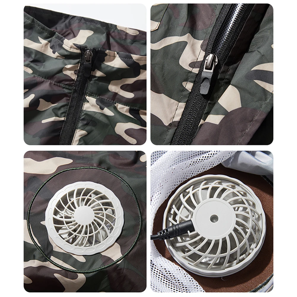 Cooling Vest Summer Air Conditioning Cool Coat With 2 USB Powered Fans Outdoor Sun Protection Vest
Cooling Vest Summer Air Conditioning Cool Coat With 2 USB Powered Fans Outdoor Sun Protection Vest