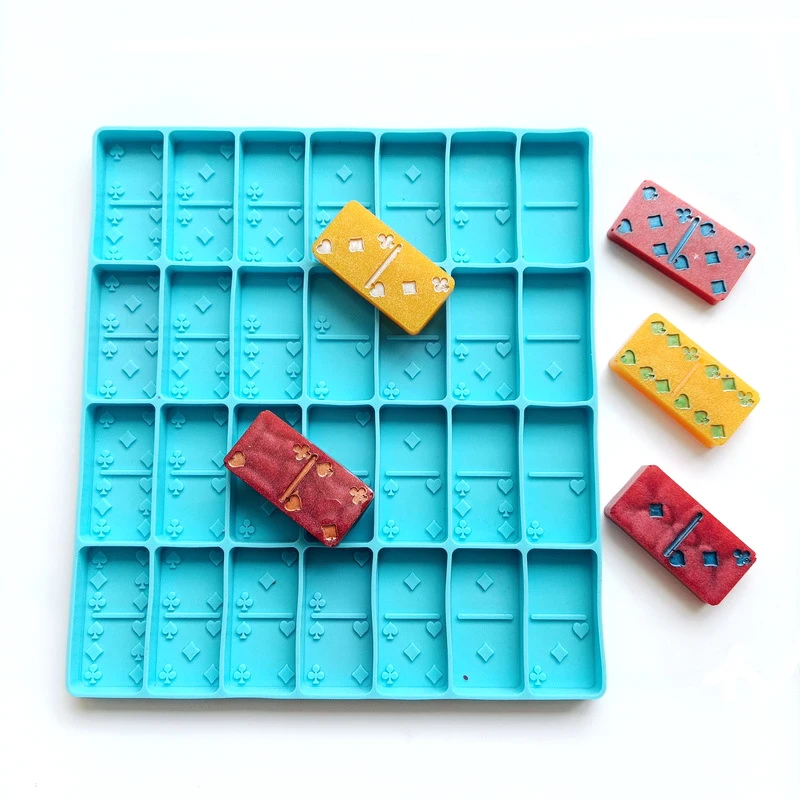 Card Suits Dominos Resin Molds Hearts Clubs Diamonds Spades Ponit Brick Silicone Moulds DIY Epoxy Resin Jewelry Making
Card Suits Dominos Resin Molds Hearts Clubs Diamonds Spades Ponit Brick Silicone Moulds DIY Epoxy Resin Jewelry Making