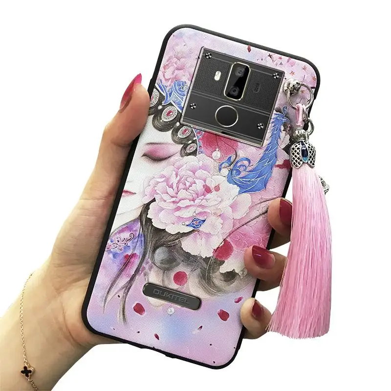 Чехол в китайском стиле чехол для телефона Oukitel K7/K7 Pro защита от пыли женщин задняя