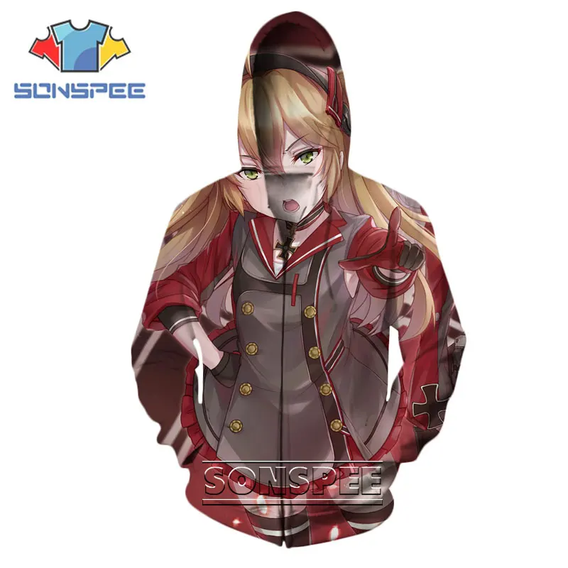 SONSPEE Azur Lane Zip Hoodie Man Woman Game Hoody 3D Print Harajuku Sexy Girl Anime Jacket Long Sleeves Sweatshirt Pullovers
SONSPEE Azur Lane Zip Hoodie Man Woman Game Hoody 3D Print Harajuku Sexy Girl Anime Jacket Long Sleeves Sweatshirt Pullovers