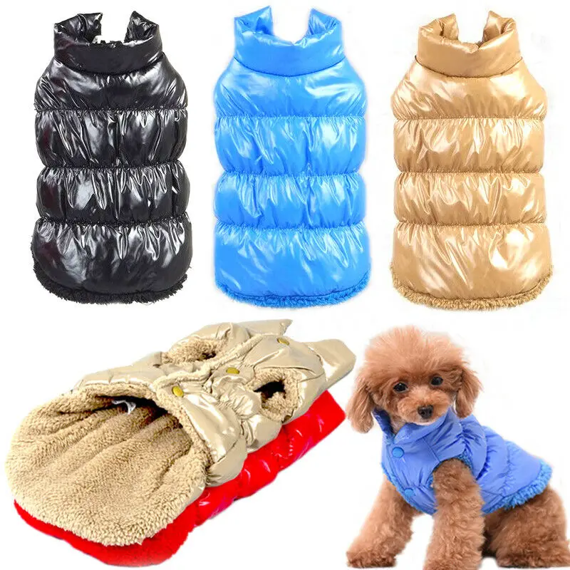 Winter Pet Dog Clothes Thick Fleece Waterproof Dog Vest Down Jacket Puppy Small Dogs Clothes Warm Chihuahua Apparel Pet Supplie
Winter Pet Dog Clothes Thick Fleece Waterproof Dog Vest Down Jacket Puppy Small Dogs Clothes Warm Chihuahua Apparel Pet Supplie