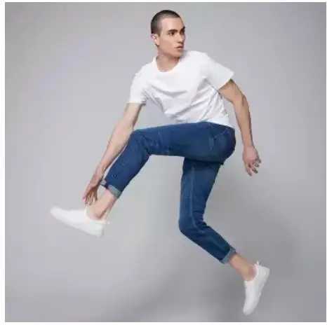 Xiaomi Cottonsmith Classic trend jeans Loose comfortable Men slim fit denim jeans Trousers Casual Straight Elasticity pants
Xiaomi Cottonsmith Classic trend jeans Loose comfortable Men slim fit denim jeans Trousers Casual Straight Elasticity pants