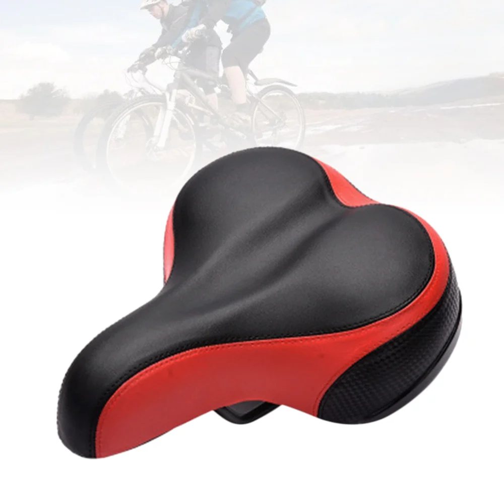Universal Bike Saddle Thicken Rear Wide Pad Mountain Bike Seat Spring Steel Base MTB Saddle Cycling Sports Cushion Bike Pad (Bla
Universal Bike Saddle Thicken Rear Wide Pad Mountain Bike Seat Spring Steel Base MTB Saddle Cycling Sports Cushion Bike Pad (Bla
