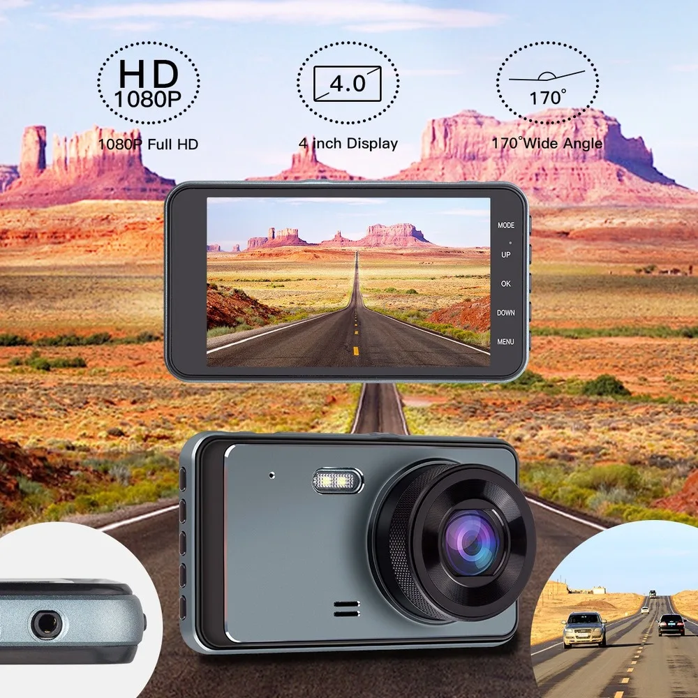 2.5D 4 Inch IPS Sensitive Touch Screen 1080P Full HD Car DVR Dashcam 170 Degree Loop Recording Camera With Parking Monitoring
2.5D 4 Inch IPS Sensitive Touch Screen 1080P Full HD Car DVR Dashcam 170 Degree Loop Recording Camera With Parking Monitoring