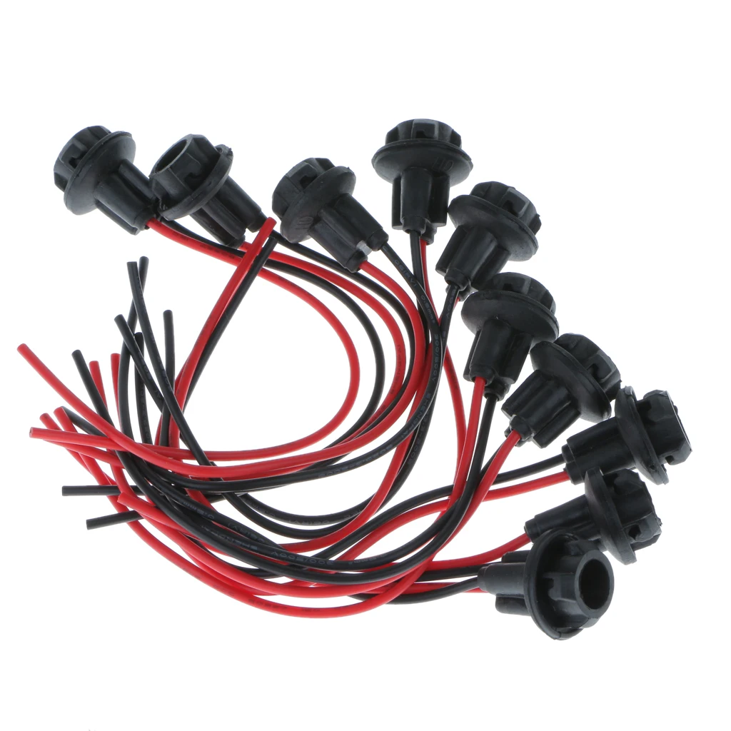 10 Motorcycle Car T10 Light Bulb Dash Board Socket Plug Connector Holder T10 Light Bulb Dash Board Holder
10 Motorcycle Car T10 Light Bulb Dash Board Socket Plug Connector Holder T10 Light Bulb Dash Board Holder