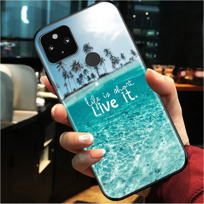 Clear Sea Sky Sandy beach Shockproof Cover for Google Pixel 5 4 4A XL 5G Black Phone Case Shell Soft Fundas Coque Capa
Clear Sea Sky Sandy beach Shockproof Cover for Google Pixel 5 4 4A XL 5G Black Phone Case Shell Soft Fundas Coque Capa