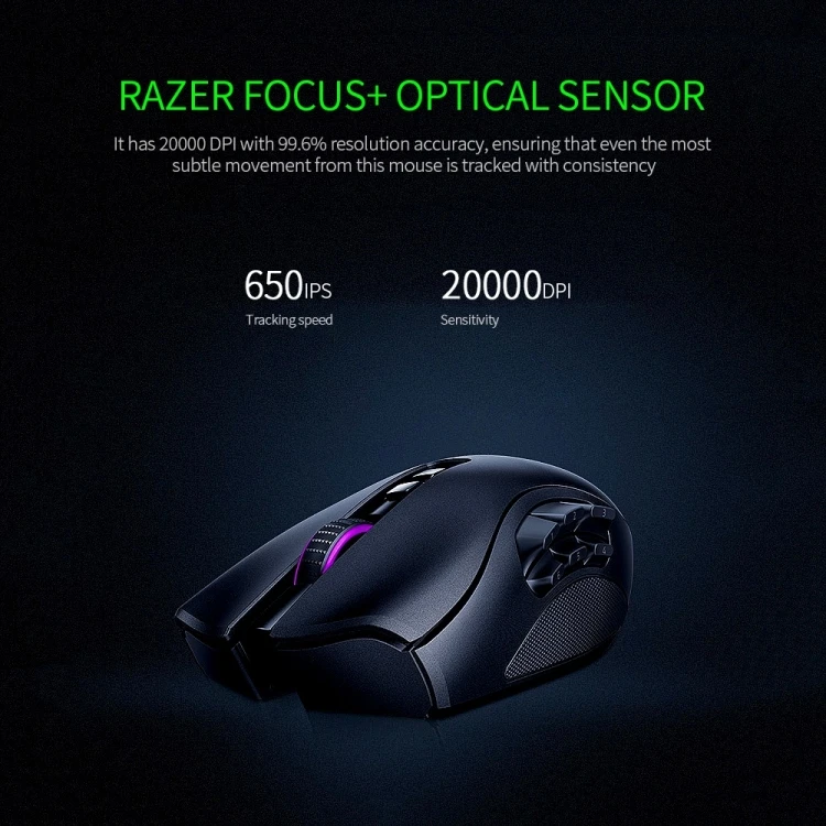 FREE Shipping Razer Naga Pro 20000 DPI Optical 20-keys Programmable 2.4GHz Wireless Mouse
FREE Shipping Razer Naga Pro 20000 DPI Optical 20-keys Programmable 2.4GHz Wireless Mouse