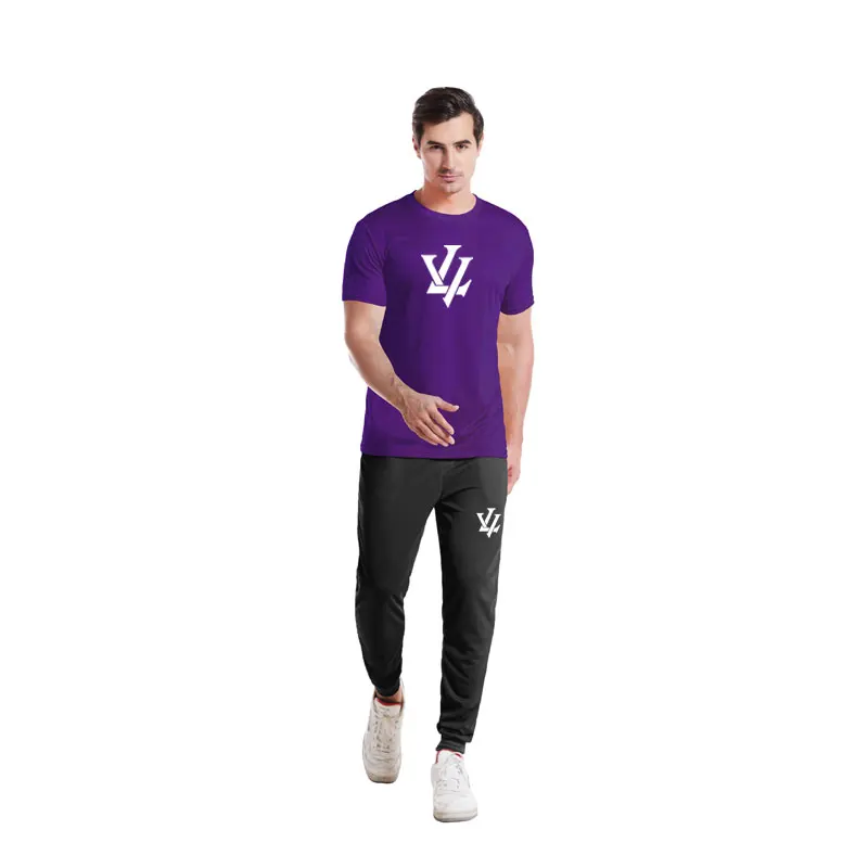 Brand Trend Couples Short Sleeve T Shirt + Casual Pants Loose and Comfortable Sweat Absorption Sportswear Suit
Brand Trend Couples Short Sleeve T Shirt + Casual Pants Loose and Comfortable Sweat Absorption Sportswear Suit
