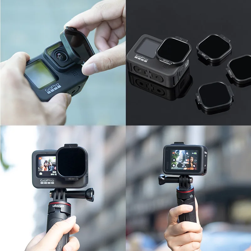Ulanzi ND8 ND16 ND32 ND64 Gopro 9 Camera Lens Filter Waterproof HD Glass Filter for Gopro 9 Hero Black Accessories
Ulanzi ND8 ND16 ND32 ND64 Gopro 9 Camera Lens Filter Waterproof HD Glass Filter for Gopro 9 Hero Black Accessories