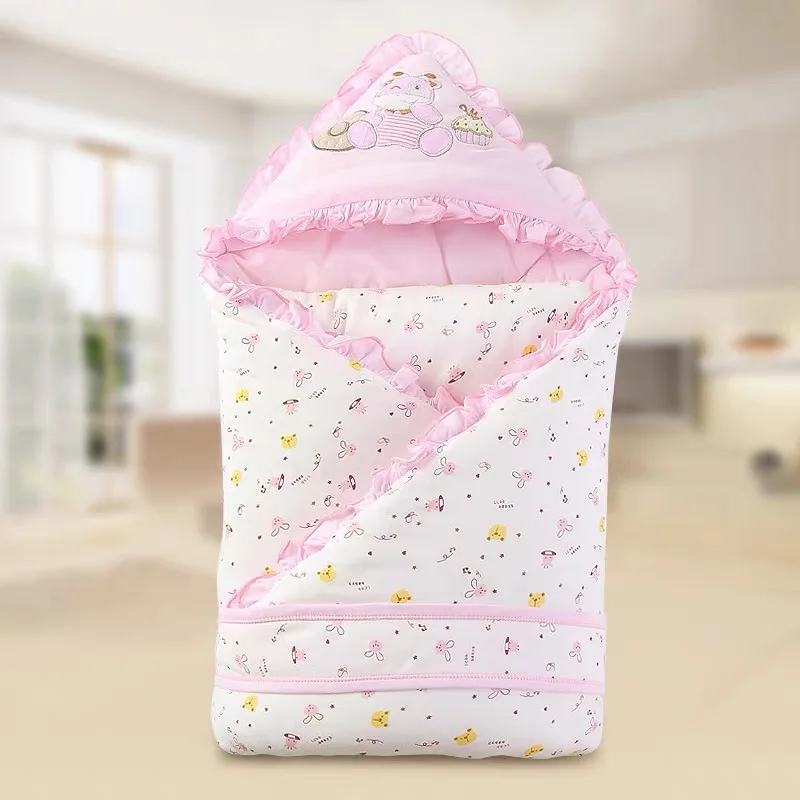 Cute Baby Anti-Kick Sleeping Bag Cotton Envelope Blankets Cartoon Newborn Swaddle Wrap
Cute Baby Anti-Kick Sleeping Bag Cotton Envelope Blankets Cartoon Newborn Swaddle Wrap
