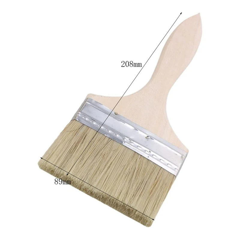 18 Pack of 4 Inch (89mm) Paint Brushes and Chip Paint Brushes for Paint Stains Varnishes Glues and Gesso
18 Pack of 4 Inch (89mm) Paint Brushes and Chip Paint Brushes for Paint Stains Varnishes Glues and Gesso