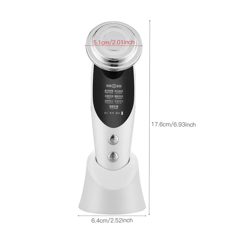 EMS Skin Rejuvenation Beauty Massager LED Photon Anti Age Wrinkle Remover Ultrasonic Face Firming Hot Compress Skin Care Roller
EMS Skin Rejuvenation Beauty Massager LED Photon Anti Age Wrinkle Remover Ultrasonic Face Firming Hot Compress Skin Care Roller