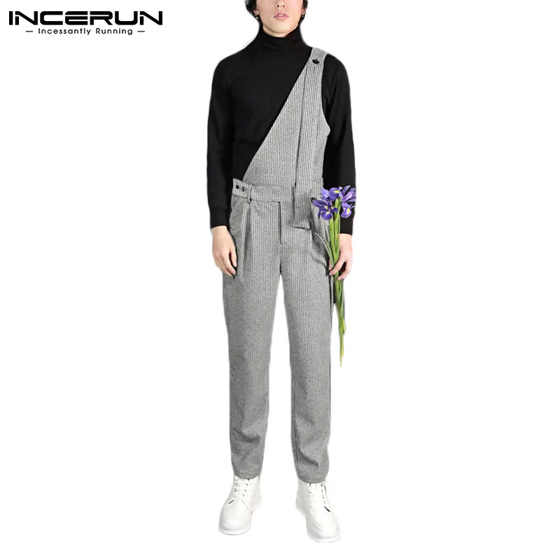 Модные мужские полосатые комбинезоны, с пуговицей, на каждый день, нерегулярные комбинезоны для девочек в Корейском стиле мужские комбинез...
Модные мужские полосатые комбинезоны, с пуговицей, на каждый день, нерегулярные комбинезоны для девочек в Корейском стиле мужские комбинез...