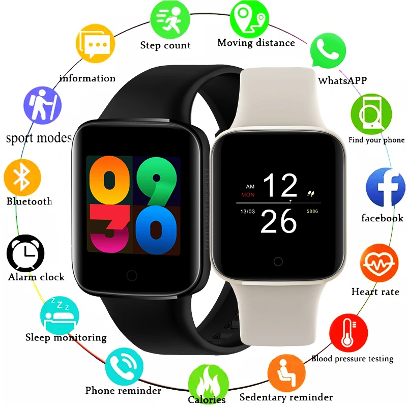 E8 Smart Watch Fitness Tracker Body Temperature Measurement Bluetooth Sport Smartwatch Women Men Watches Professional Waterproof
E8 Smart Watch Fitness Tracker Body Temperature Measurement Bluetooth Sport Smartwatch Women Men Watches Professional Waterproof