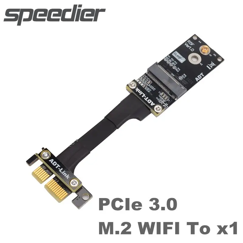 Адаптер для переходной карты M.2 WIFI A.E Key-x1, адаптер для переходной карты M.2 Key A.E WIFI-PCI Express x1 3,0, Удлинительный кабель, удлинитель беспроводной сетевой карты
Адаптер для переходной карты M.2 WIFI A.E Key-x1, адаптер для переходной карты M.2 Key A.E WIFI-PCI Express x1 3,0, Удлинительный кабель, удлинитель беспроводной сетевой карты