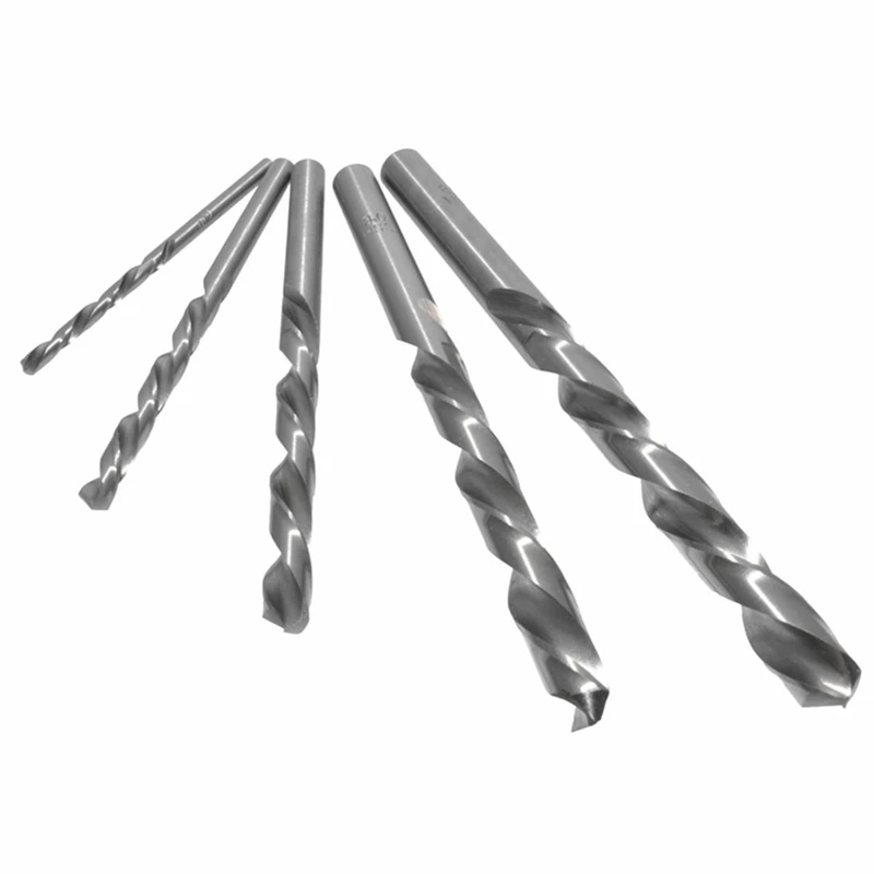 5pcs/set High Speed Steel HSS Straight Shank Twist Drill Bit Electric Drill Tool
5pcs/set High Speed Steel HSS Straight Shank Twist Drill Bit Electric Drill Tool