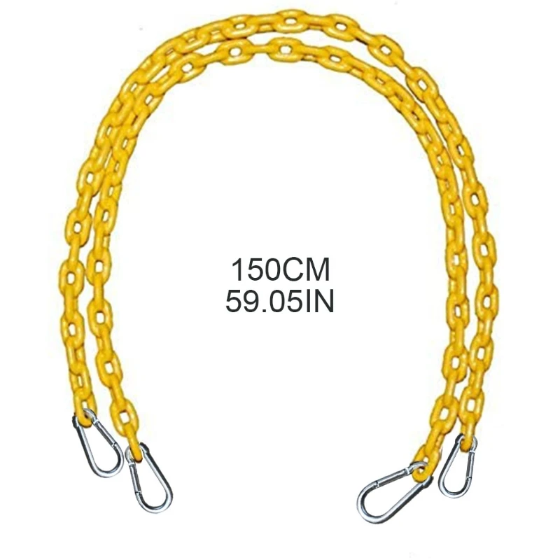 Swing chain with hook Easy Quick Link Jungle Swing Chain for Outdoor Backyard Play Game Set 2pcs
Swing chain with hook Easy Quick Link Jungle Swing Chain for Outdoor Backyard Play Game Set 2pcs