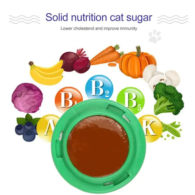 1PC Cat Sugar Ball Cat Snacks Candy Licking Solid Nutrition Cat Energy Ball Toy Safe Natural Catnip Sucker Keep Cat Healthy
1PC Cat Sugar Ball Cat Snacks Candy Licking Solid Nutrition Cat Energy Ball Toy Safe Natural Catnip Sucker Keep Cat Healthy
