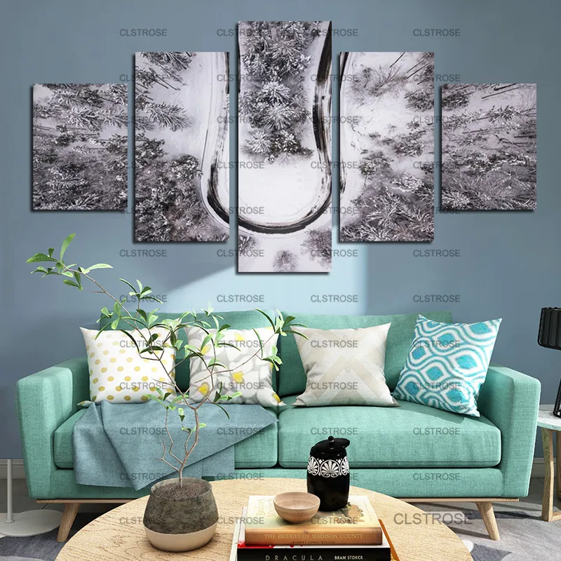 5Pcs Decorative Poster Winter Snow Scene and Tree Canvas Painting Home Wall Art Canvas Hd Printing Irregular Decorative Painting
5Pcs Decorative Poster Winter Snow Scene and Tree Canvas Painting Home Wall Art Canvas Hd Printing Irregular Decorative Painting