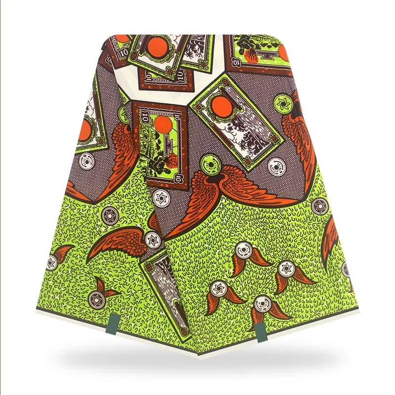 2020 latest wax fabric 100% cotton african wax prints fabric Original wax 6 yards of african fabric 
2020 latest wax fabric 100% cotton african wax prints fabric Original wax 6 yards of african fabric