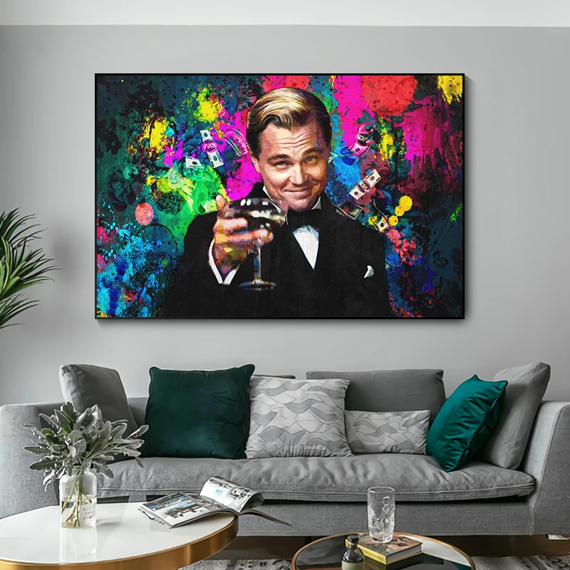 Modern Movie Posters The Wolf of Wall Street Wall Canvas Decorative Painting Prints Inspirational Wall Decor for Office Room
Modern Movie Posters The Wolf of Wall Street Wall Canvas Decorative Painting Prints Inspirational Wall Decor for Office Room