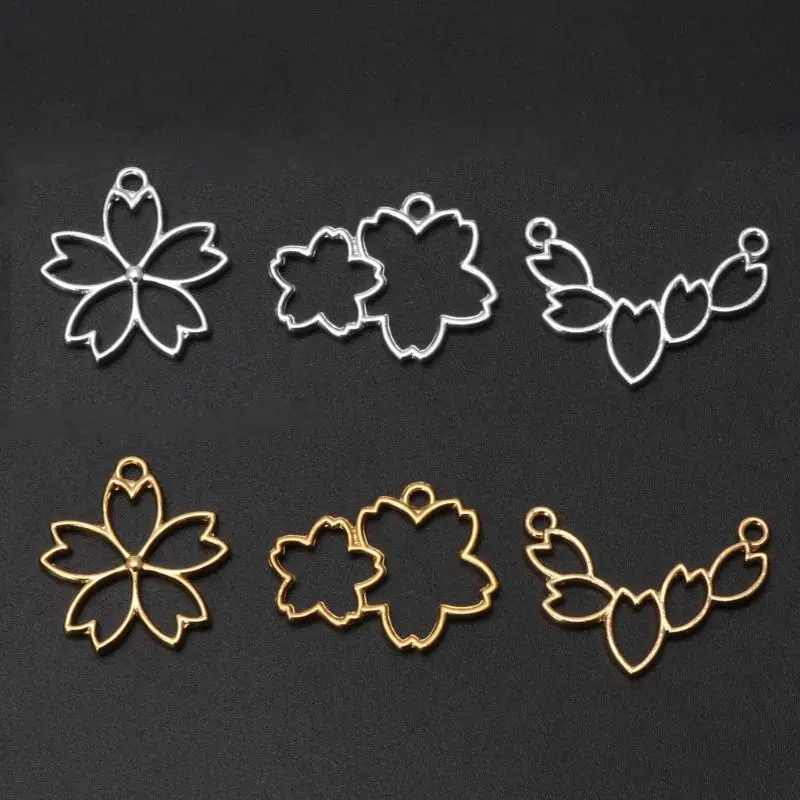 69HB 3Pcs Cherry Flower Resin Frame Pendant Open Bezel Setting Resin Jewelry Making 
69HB 3Pcs Cherry Flower Resin Frame Pendant Open Bezel Setting Resin Jewelry Making
