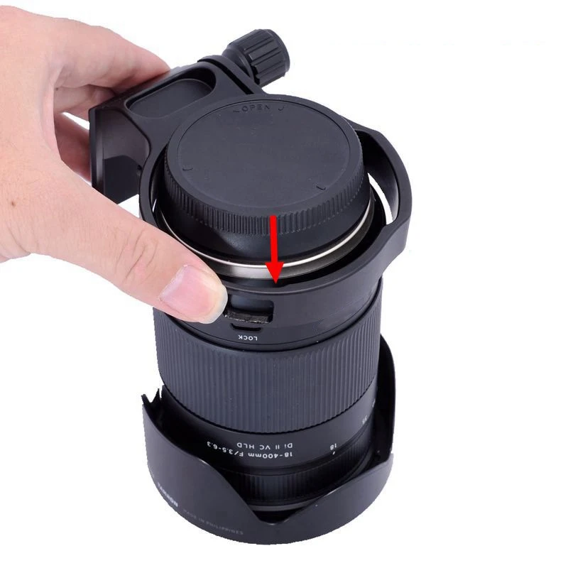 IShoot Lens Collar for Tamron 18-400mm F3.5-6.3 Di II VC HLD B028 Tripod Mount Ring with Camera Ballhead Quick Release Plate
IShoot Lens Collar for Tamron 18-400mm F3.5-6.3 Di II VC HLD B028 Tripod Mount Ring with Camera Ballhead Quick Release Plate
