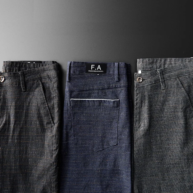 2021 New Spring Summer Design Men's Casual Pants Slim Pant Straight Trousers Male Fashion Stretch Business Men Size 28-38
2021 New Spring Summer Design Men's Casual Pants Slim Pant Straight Trousers Male Fashion Stretch Business Men Size 28-38