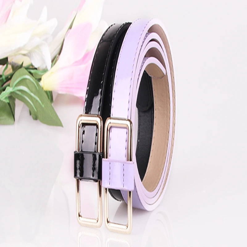 PU Leather Belts Thin Skinny Waistband Adjustable Belt Candy Colors Leather Belt Sweetness Women Female Belts For Dress
PU Leather Belts Thin Skinny Waistband Adjustable Belt Candy Colors Leather Belt Sweetness Women Female Belts For Dress