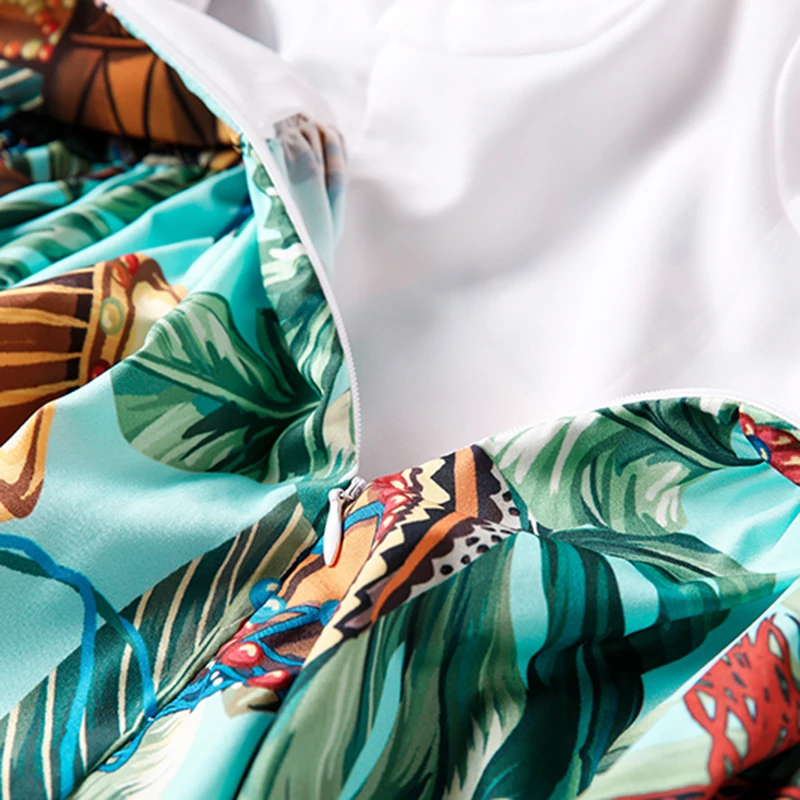 VERDEJULIAY 2020 Spring Spaghetti Strap Vintage Dresses Women Runway Designer 2020 Spring Indie Folk Print Trumpet Midi Dress
VERDEJULIAY 2020 Spring Spaghetti Strap Vintage Dresses Women Runway Designer 2020 Spring Indie Folk Print Trumpet Midi Dress