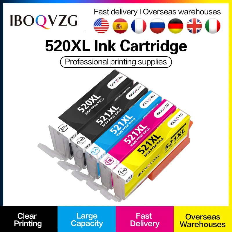 Совместимый с IBOQVZG чернильный картридж PGI520 CLI521 для Canon PIXMA IP3600 IP4700 MP550 MP640 MP980 MP990 чернильные картриджи для принтера
Совместимый с IBOQVZG чернильный картридж PGI520 CLI521 для Canon PIXMA IP3600 IP4700 MP550 MP640 MP980 MP990 чернильные картриджи для принтера