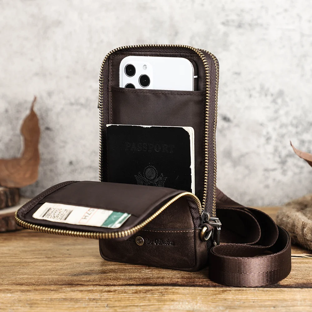 CONTACT'S FAMILY Genuine Leather Vintage Men Waist Bag Phone Bag Waist Belt Bum Bag Travel Pack Phone Case Mobile Phone Pouch
CONTACT'S FAMILY Genuine Leather Vintage Men Waist Bag Phone Bag Waist Belt Bum Bag Travel Pack Phone Case Mobile Phone Pouch
