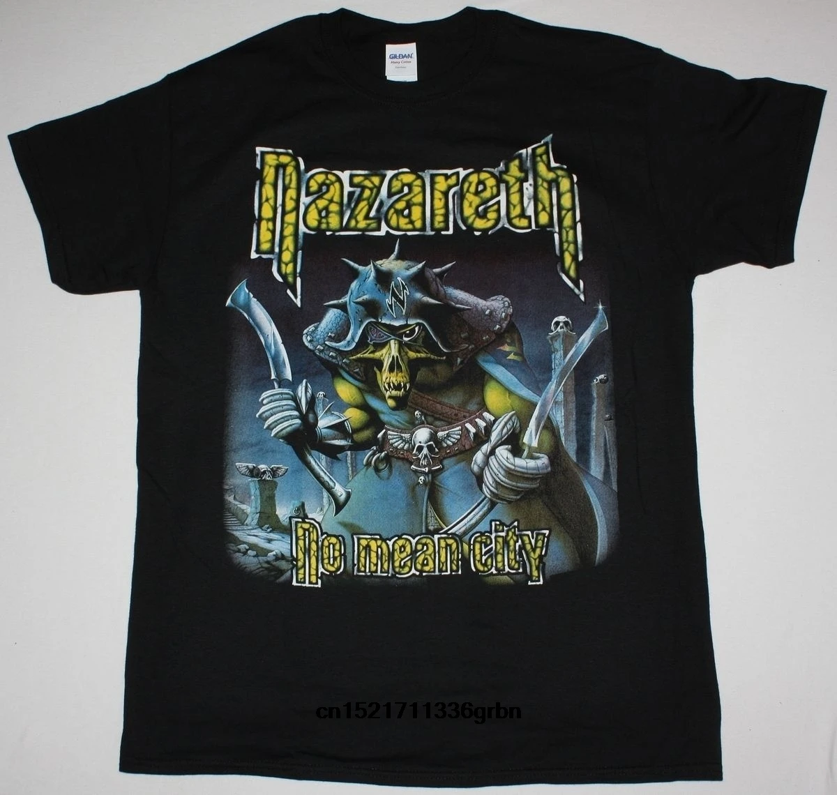 Мужская футболка модная NAZARETH NO MEAN CITY хард-рок сладкий уриа Хип темно-фиолетовая