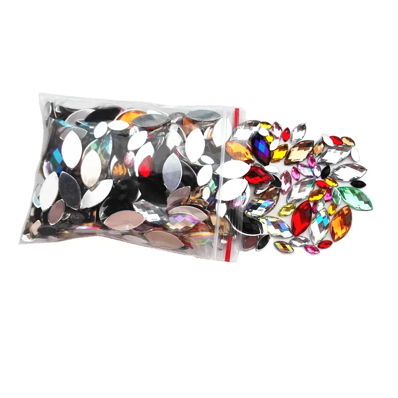 Mixed Sizes Mixed Color 500pcs Acrylic Horse eye Shape Decorate Nail art Flat Back Marquise Facet Decorative Nail Drill
Mixed Sizes Mixed Color 500pcs Acrylic Horse eye Shape Decorate Nail art Flat Back Marquise Facet Decorative Nail Drill