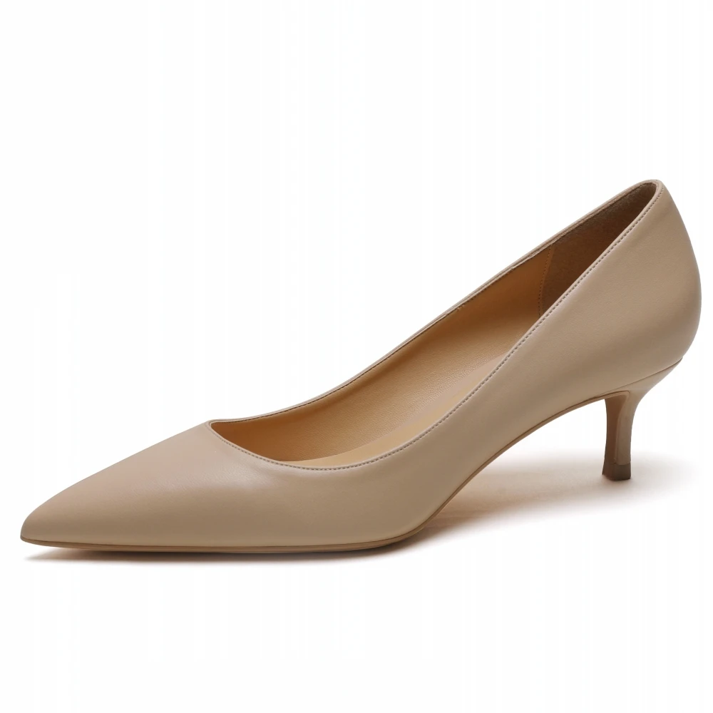 New Elegant Classic Women Pumps For Woman Solid Genuine Leather Thin Heel Ladies Fashion White Nude High Heels Office Shoes A001
New Elegant Classic Women Pumps For Woman Solid Genuine Leather Thin Heel Ladies Fashion White Nude High Heels Office Shoes A001