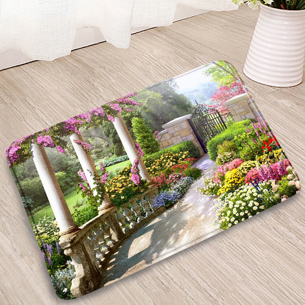 Modern Simple Non-Slip Batheoom Mat Garden Plant Leaves Front Hall Welcome Doormat Bedroom Kitchen Absorption Carpet Home Decor
Modern Simple Non-Slip Batheoom Mat Garden Plant Leaves Front Hall Welcome Doormat Bedroom Kitchen Absorption Carpet Home Decor