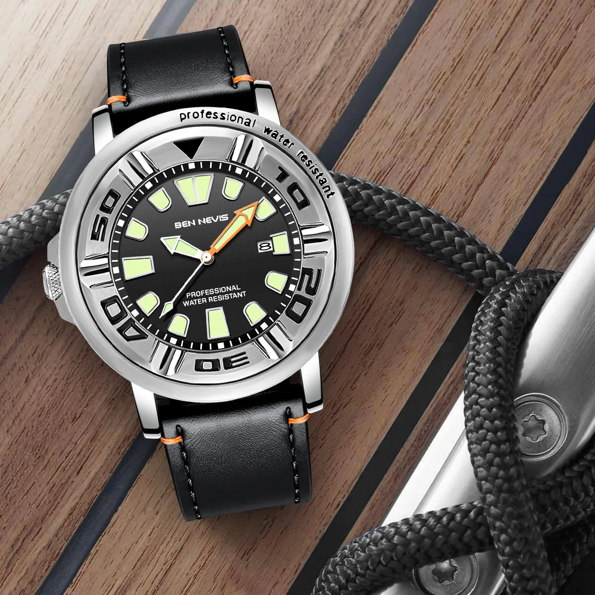 Relogio Masculino Leather Multifunction Mens Watches Top Brand Luxury Casual Quartz Watch Men Sport Waterproof Clock Watch Tag
Relogio Masculino Leather Multifunction Mens Watches Top Brand Luxury Casual Quartz Watch Men Sport Waterproof Clock Watch Tag