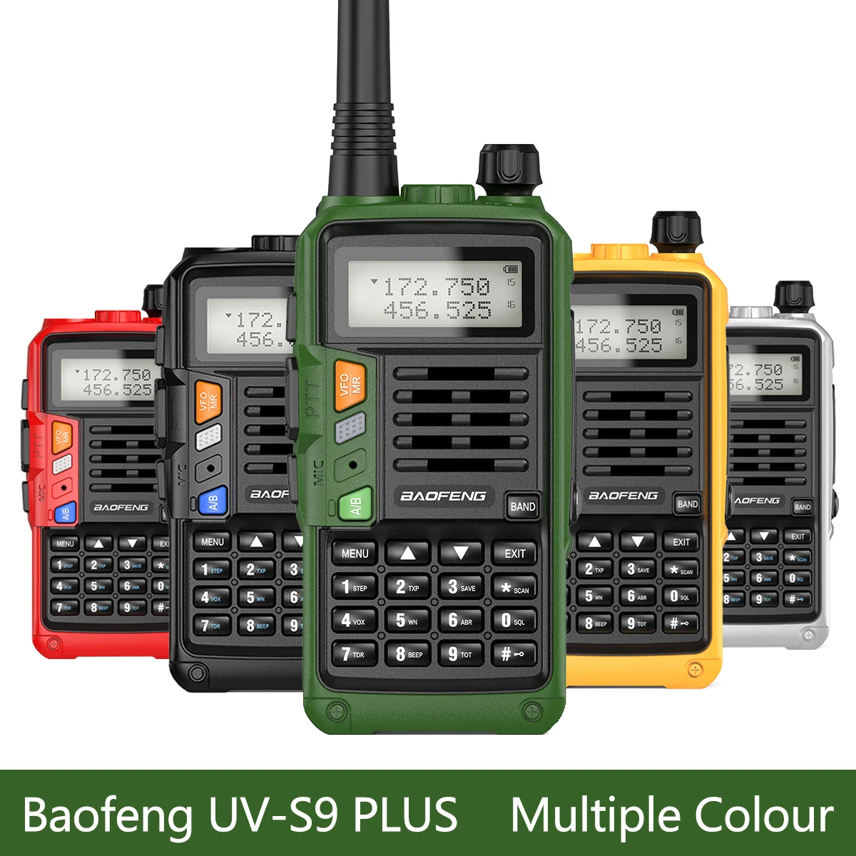 Рация BaoFeng UV-S9 Plus 10 Вт 50 км портативная для охоты леса обновления UV-5R | Мобильные