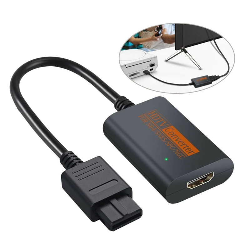 Для NGC/SNES/N64 в HDMI-совместимый преобразователь адаптер для Nintendo 64 для GameCube Plug and Play полный цифровой кабель
Для NGC/SNES/N64 в HDMI-совместимый преобразователь адаптер для Nintendo 64 для GameCube Plug and Play полный цифровой кабель