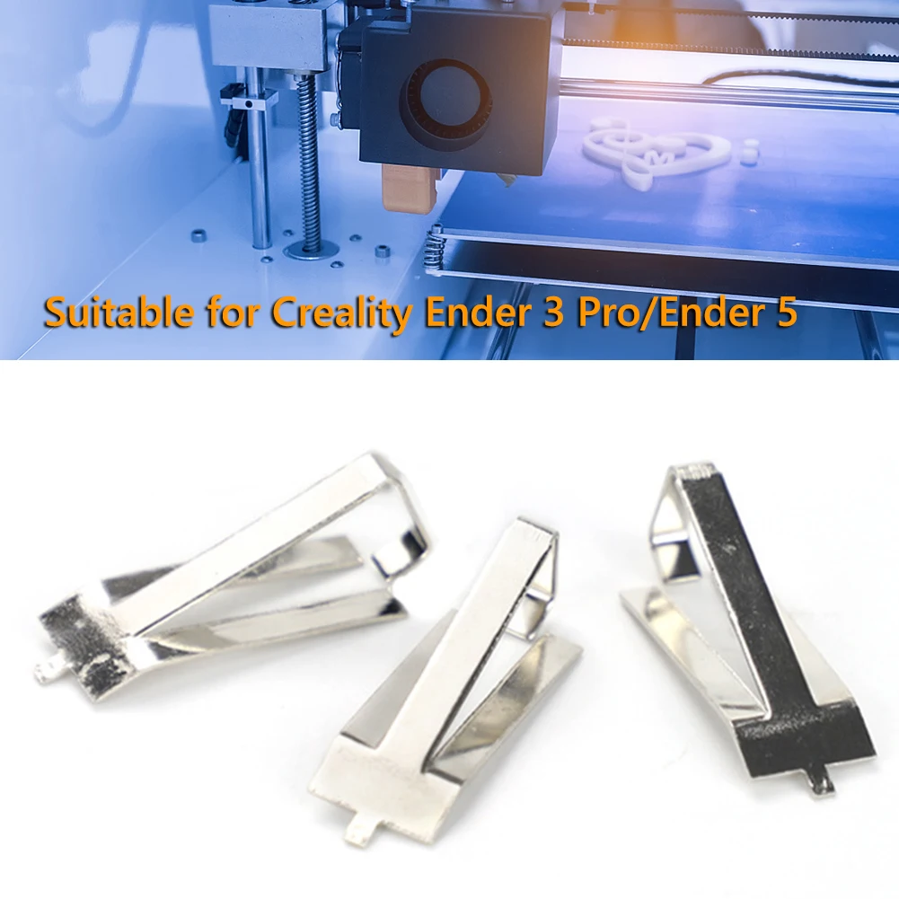 Glass Plate Heated Bed Clip Stainless Steel 3D Printer Printing Platform Retainer Fixing Clamp Build Heated Bed Retainer
Glass Plate Heated Bed Clip Stainless Steel 3D Printer Printing Platform Retainer Fixing Clamp Build Heated Bed Retainer