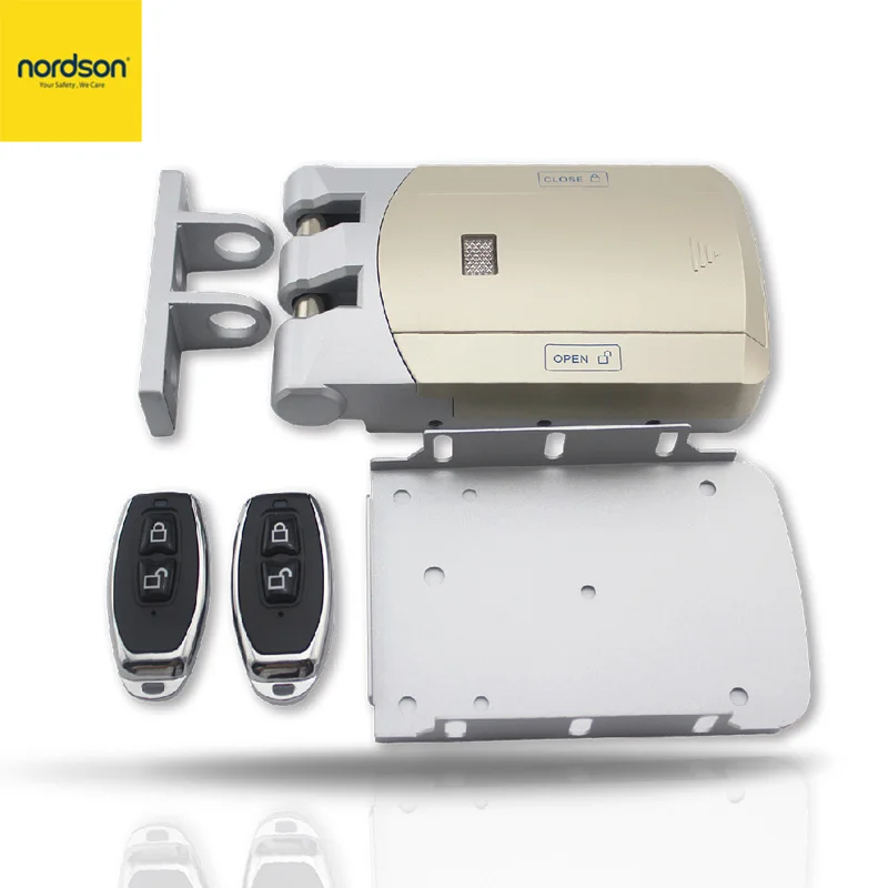 Nordson оригинальный электрический дверной замок беспроводной контроль через пульт