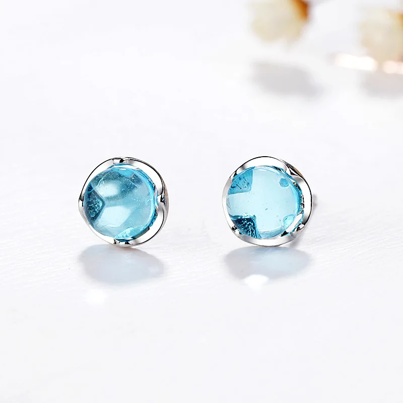 Mermaid Stud Earrings for Women 925 Sterling Silver Sea Blue Fish Tail Crystal Stud Earring 2021 Fine Jewelry Girl for Gifts 
Mermaid Stud Earrings for Women 925 Sterling Silver Sea Blue Fish Tail Crystal Stud Earring 2021 Fine Jewelry Girl for Gifts