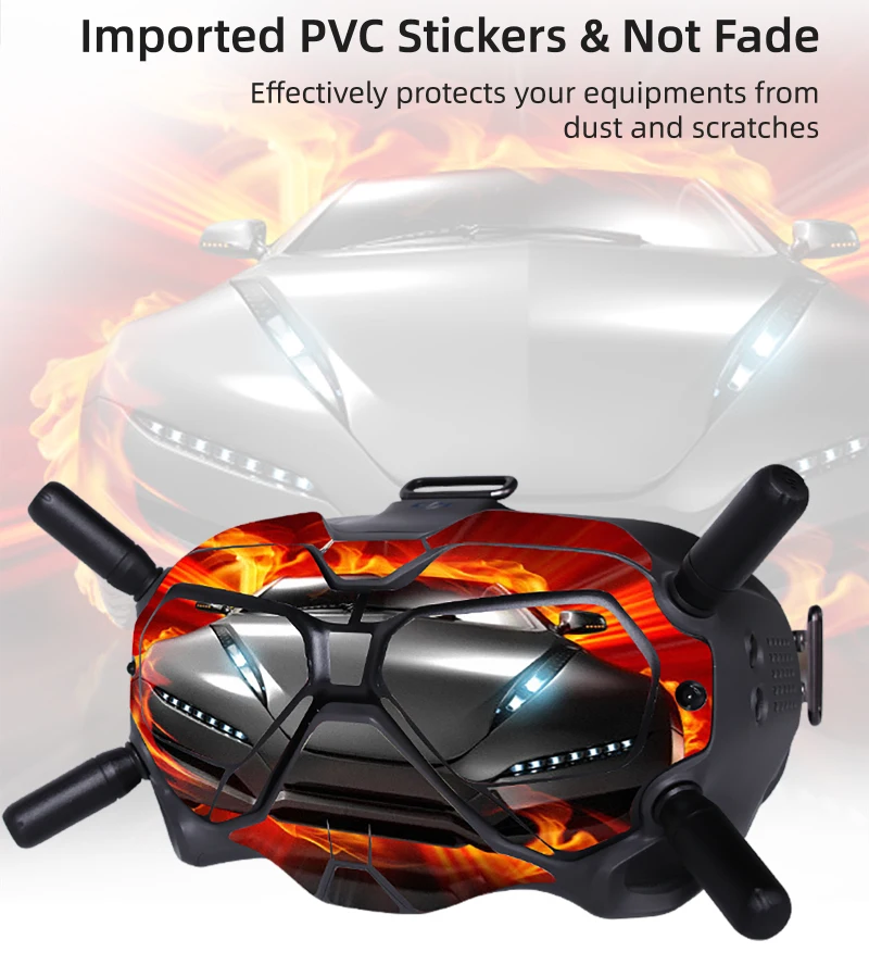 Skin Protective Film Gamepad Stickers Remote Control Protector For DJI FPV Drone Accessories Set PVC Removable Sticker 
Skin Protective Film Gamepad Stickers Remote Control Protector For DJI FPV Drone Accessories Set PVC Removable Sticker