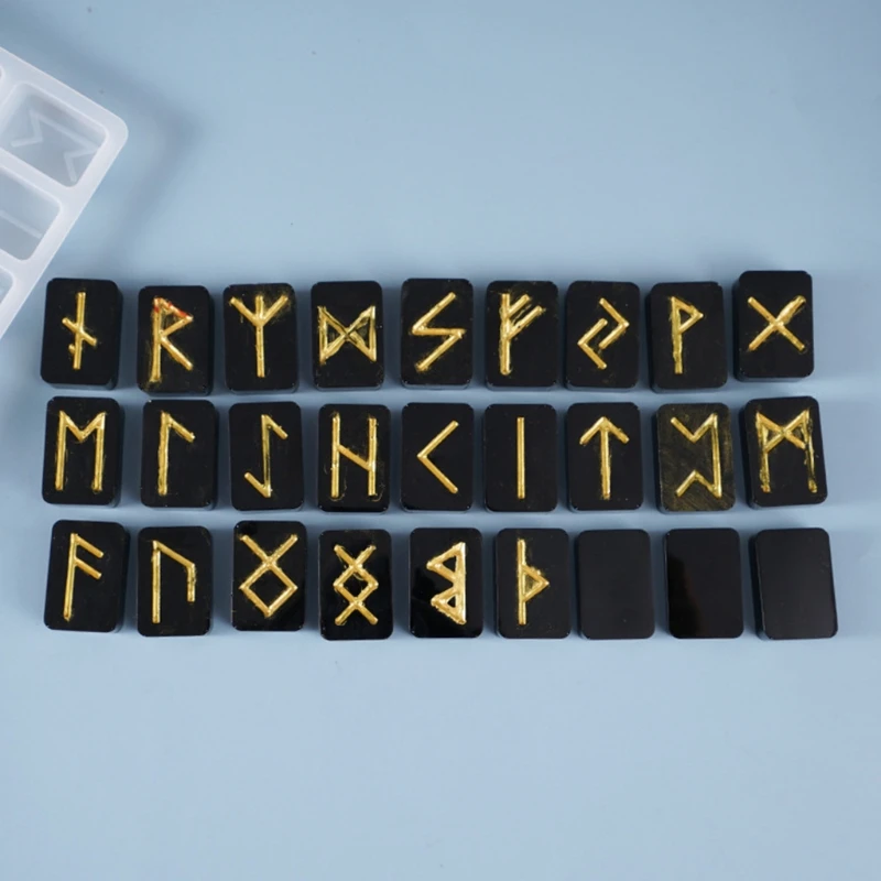 Energy Symbol Runes Letter Word Model Mirror Casting Silicone Mould Crystal Epoxy Resin Mold DIY Pendant Making Tool
Energy Symbol Runes Letter Word Model Mirror Casting Silicone Mould Crystal Epoxy Resin Mold DIY Pendant Making Tool