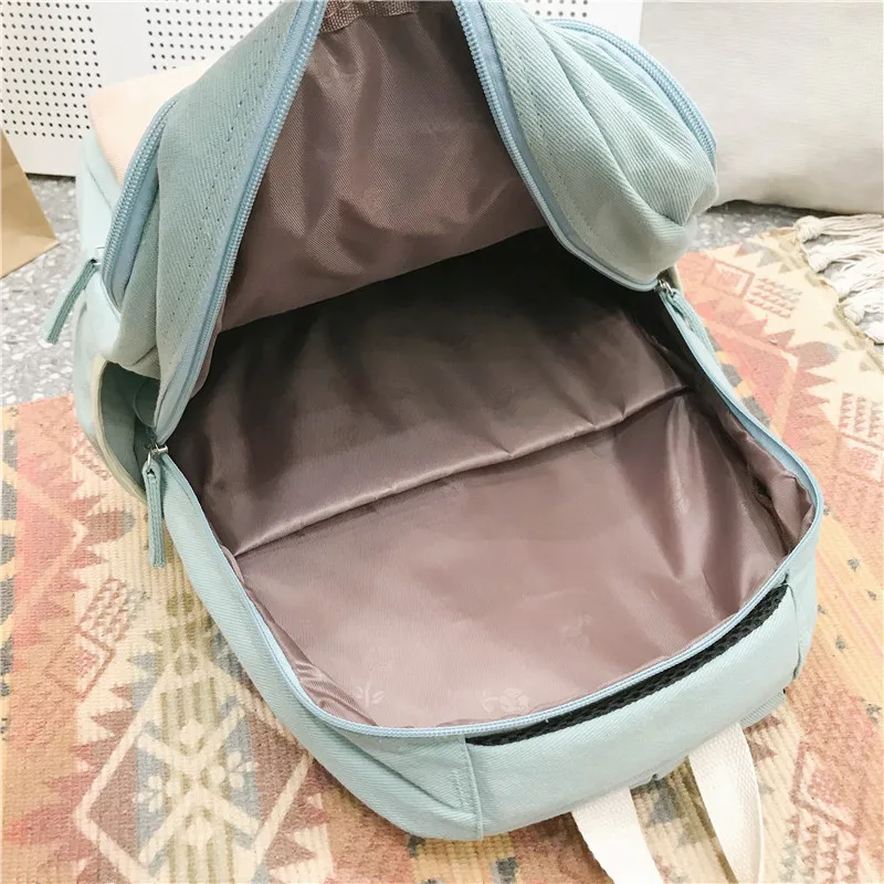 JULYCCINO Canvas Travel Bagpack Women Patchwork Shoulder Backpack Candy Color Girl School Bag For Teenage Girl Backpacks Mochila
JULYCCINO Canvas Travel Bagpack Women Patchwork Shoulder Backpack Candy Color Girl School Bag For Teenage Girl Backpacks Mochila