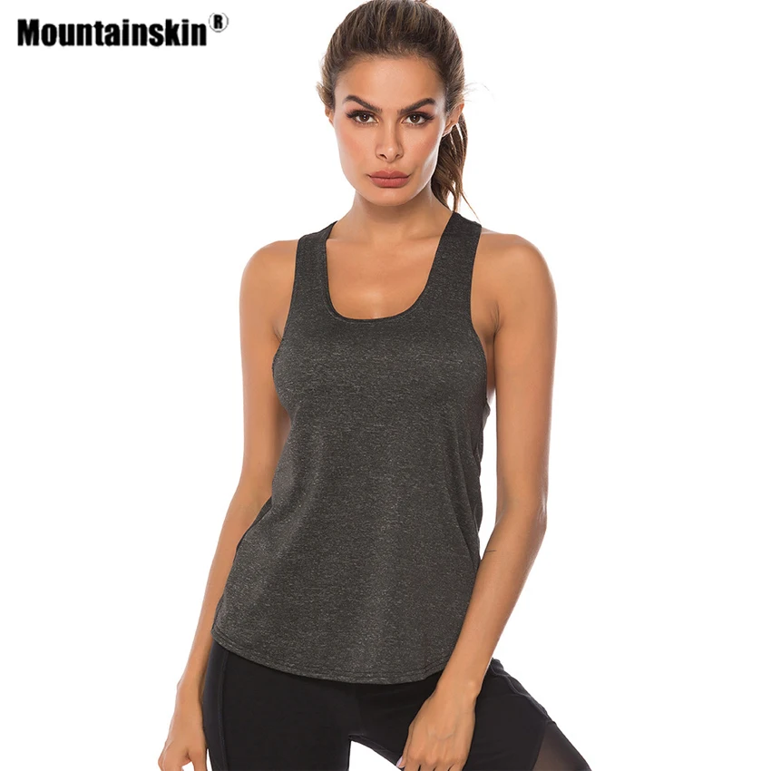 Mountainskin Women's Fitness Running Quick Dry Yoga Shirts Outdoor Sports Climbing Tank Tops Sleeveless Comfortable Vest VK189
Mountainskin Women's Fitness Running Quick Dry Yoga Shirts Outdoor Sports Climbing Tank Tops Sleeveless Comfortable Vest VK189