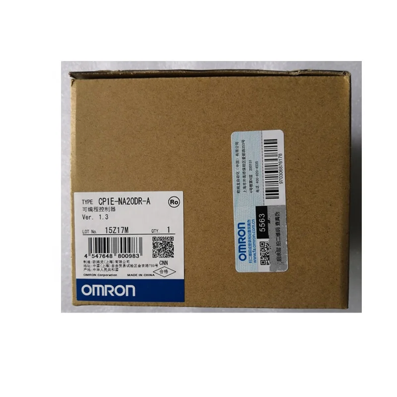 OMRON CP1E-N20DT1-A PLC
OMRON CP1E-N20DT1-A PLC